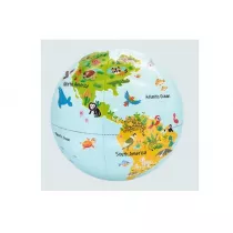Caly Dmuchany globus pi�ka - Ma�e Zwierz�ta Natury, pi�ka 30cm