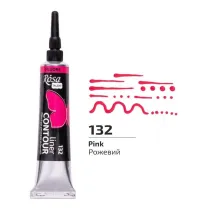 Rosa Farba akrylowa kontur universal fluor pink 20ml