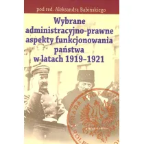 Wybrane adeministr. -prawne aspekty funk. pa�stwa