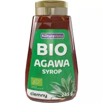 NaturaVena Syrop z agawy ciemny 245 g Bio