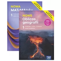 Pakiet podrcznikw: Nowa MATeMAtyka, Nowe Oblicza geografii. Zakres rozszerzony. Liceum i technikum. Klasa 1. Edycja 2024