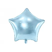 PartyDeco Balon foliowy Gwiazdka bkitna 48cm
