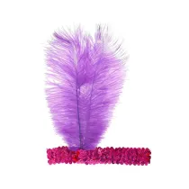 Godan Opaska z pi�rem Retro magenta