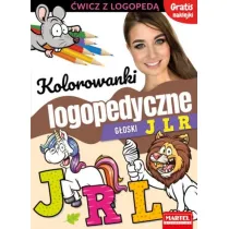 Kolorowanki logopedyczne g�oski J L R