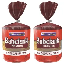 NaturaVena Babcianki pikantne bez dodatku cukru Zestaw 2 x 110 g