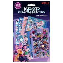 KIDS EUROSWAN Zestaw naklejek K-POP Demon Hunters 500szt. PS2510684