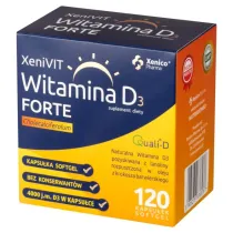 Xenico Pharma Xenivit Witamina D forte - suplement diety 120 kaps.