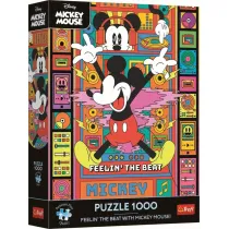 Puzzle 1000 Disney Czuj rytm z Mikim TREFL