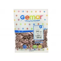 Gemar Balony chromowane r�owy, z�oty 13cm