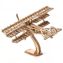 Robotime Little Story Drewniane Puzzle Model 3D - Samolot Trjpat
