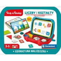 Walizeczka edukacyjna ksztaty i liczby Clementoni