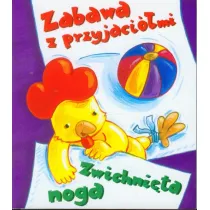 Zabawa z przyjacimi. Zwichnita noga