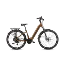 Romet Rower elektryczny e-Modeco URB 2.0 540WH brzowo-czarny 19 L