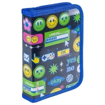 Gimboo Pi�rnik z wyposa�. Emojis granatowy