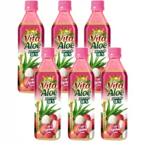 Vita Aloe Napj z aloesem 38% Liczi Zestaw 6 x 500 ml