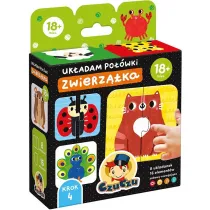 CzuCzu Uk�adam po��wki Zwierz�tka dla dzieci 18 mies. Bright Junior Media