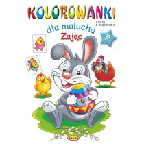 Kolorowanki dla malucha. Zajc