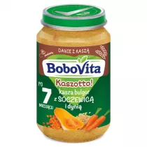 BoboVita Kaszotto! Kasza bulgur z soczewic i dyni po 7 miesicu 190 g