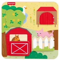Fisher-Price. Drewniana tablica A Kuku Mattel