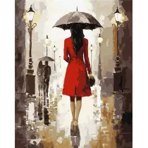 Ideyka Malowanie po numerach - Deszczowy dzie� 40x50cm