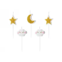 wieczki urodzinowe Little Star 5 szt.