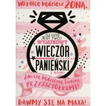 Kukartka Karnet B6 PP-2071 Wiecz�r panie�ski