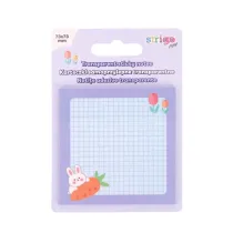 Strigo Karteczki samoprzylepne 73x73mm 50K fioletowe