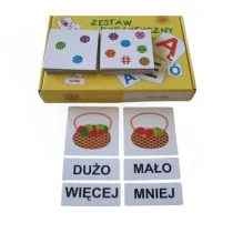 Zestaw dydaktyczny. Du�o, ma�o