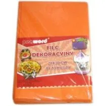 Penword Filc dekoracyjny pomara�czowy 20x30 cm