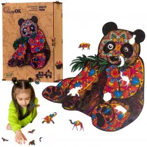 Puzzle drewniane eko 124 el. Kung Fu Panda A3 Maksik