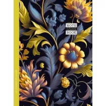 Fresh Notatnik ozdobny Flora 143x200 mm, kratka 64 kartek