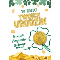 Armin Style KARNET URODZINY B6 Z KOP AS MO-08 FOL