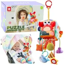 Kostka sensoryczna zawieszka do eczka Leantoys