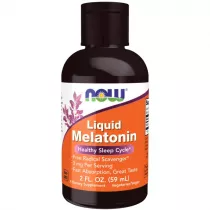 Now Foods Liquid Melatonin - Melatonina suplement diety 59 ml