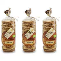 Bio Ania Ciastka orkiszowe naturalne bez dodatku cukrw Zestaw 3 x 120 g Bio