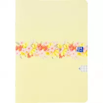 Zeszyt Oxford Flowers A4 mix kratka 60 kartek