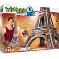 Puzzle 3D 816 el. La Tour Eiffel Wrebbit Puzzles