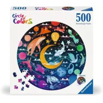 Puzzle 500 el. 2D Paleta kolor�w. Sny Ravensburger