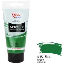 Rosa Farba akrylowa green 415 75ml