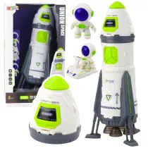 Statek kosmiczny z astronautami wiato dwik LeanToys