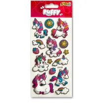 Penmate Naklejki puffy Unicorns