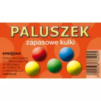 Paluszek. Zabawka edukacyjna. Kulki zapasowe