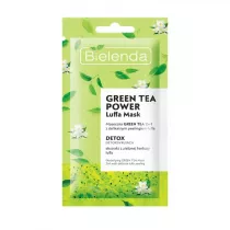 Bielenda Green Tea Power Luffa Mask detoksykujca maseczka 2w1 z delikatnym peelingiem 8 g