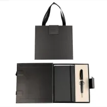 Cresco Pi�ro wieczne + notes Symphony premium czarno...