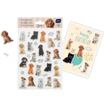 Interdruk Naklejki puffy Puppy Sign 30szt