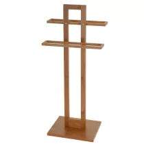 Bathroom Solutions Bambusowy wieszak na rczniki 85 cm