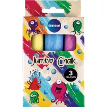 Centrum Kreda kolorowa Jumbo Unicorn 3 szt.