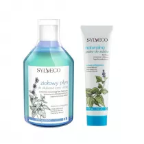 Sylveco Zestaw do higieny jamy ustnej 100 ml + 500 ml
