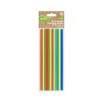 Godan S�omki papierowe t�czowy mix 197 x 6 mm 24 szt.