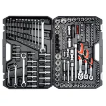 Yato Komplet kluczy 150 elem. xxl 1/4" - 3/8" - 1/2" 38811